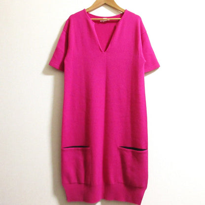 エルメス56-7702 カシミヤニットワンピースサイズ40