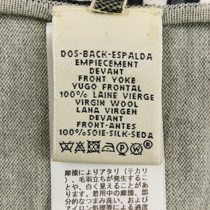 エルメス コマンドパルティキュリエ Colliers et chiens ツイルレーヌノースリーブワンピース38