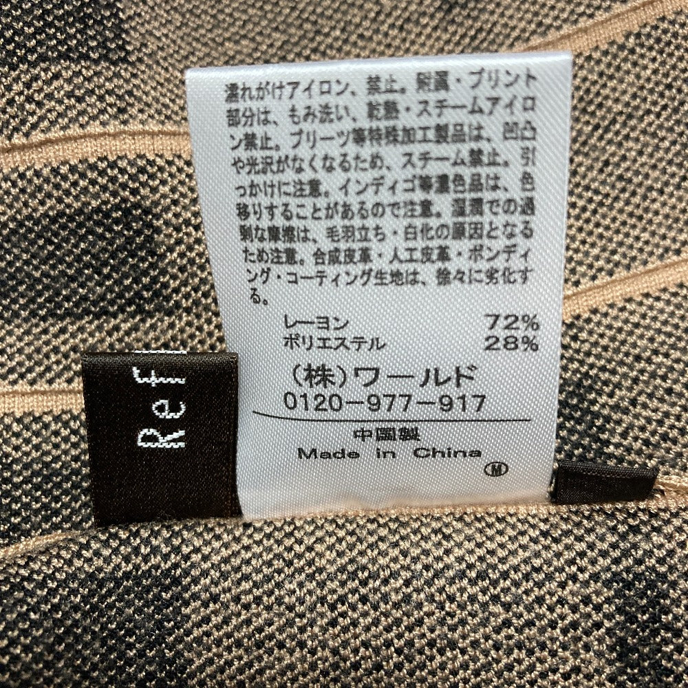 リフレクト バイカラーチェックジャカードスカート