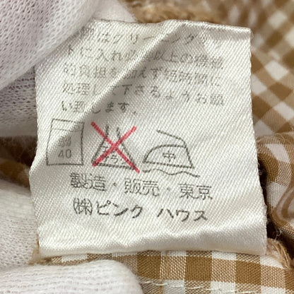 ピンクハウス ギンガムコットンセットアップ