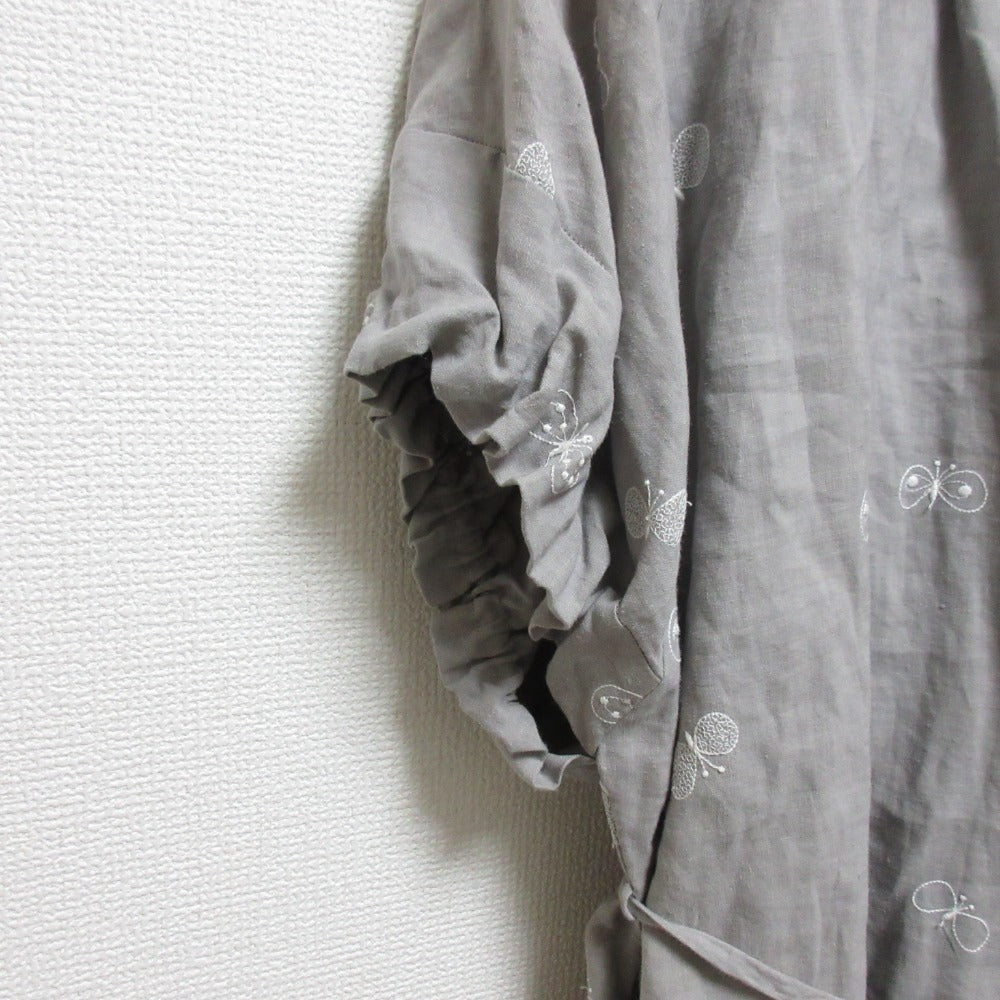 ミナペルホネン choucho刺繍ワンピース
