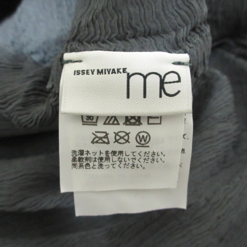 ミーイッセイミヤケ STAR SEE-THROUGH CREPEノースリーブトップス