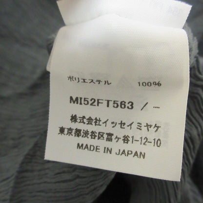 ミーイッセイミヤケ STAR SEE-THROUGH CREPEノースリーブトップス