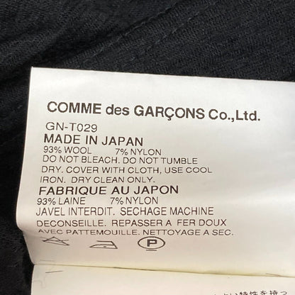 コムデギャルソン ニットロングスリーブブラウス