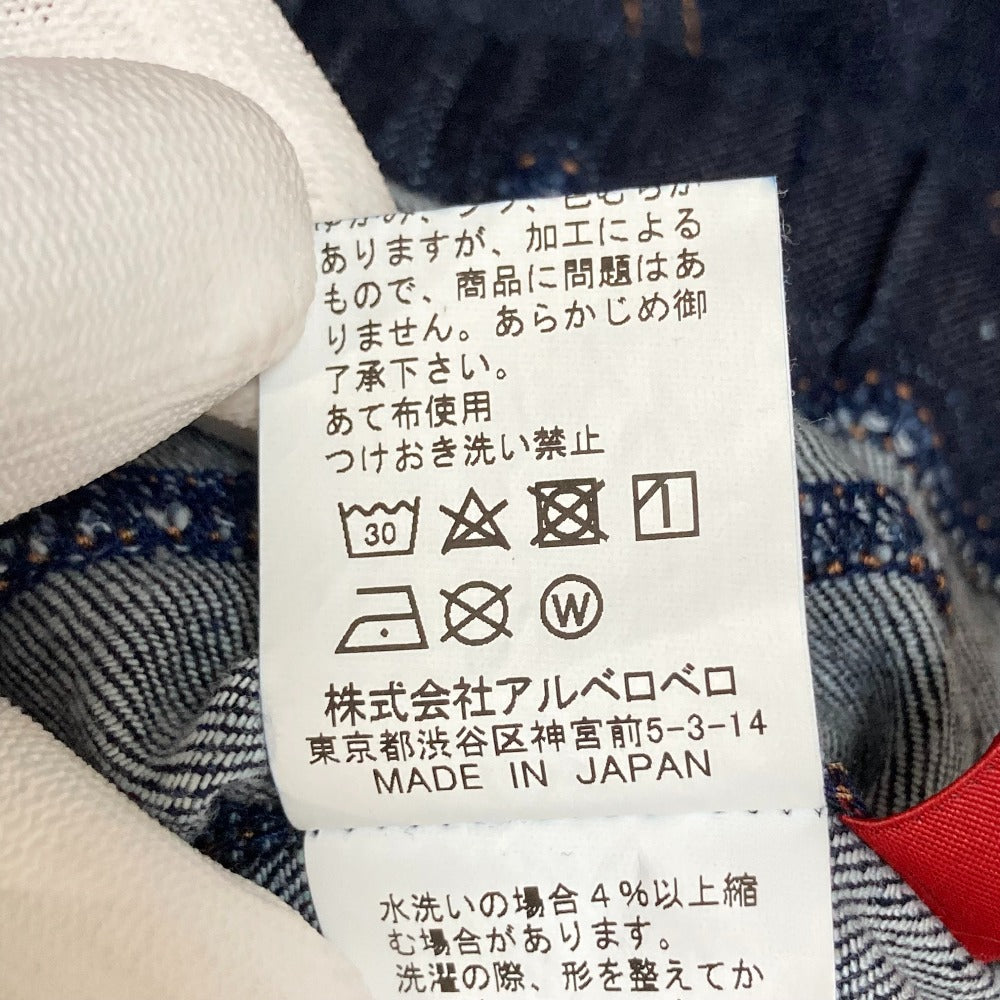 オレボレブラ アルベロベロ 刺繍デニムパンツ