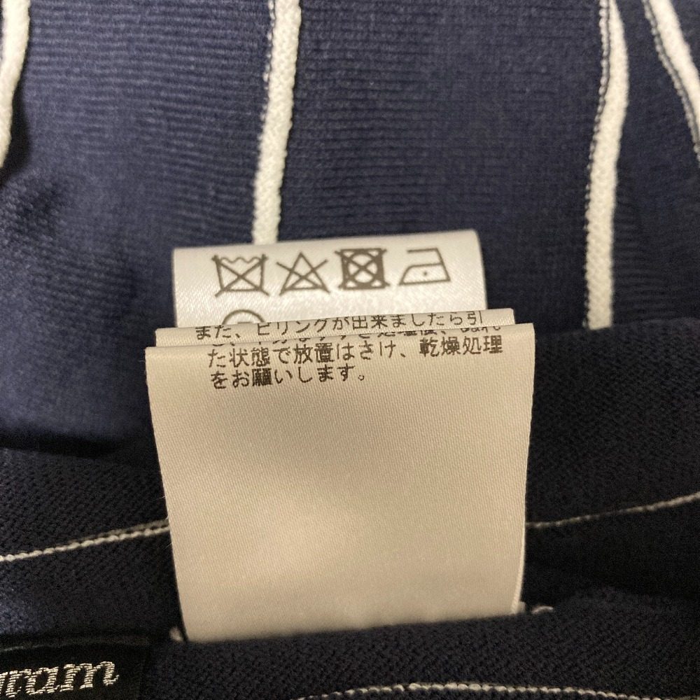 ダイアグラムカシュクールリブニットワンピース