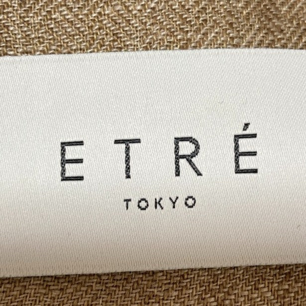 エトレトウキョウ ヘリンボーンリネン2wayロングコート