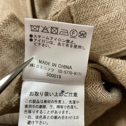 エトレトウキョウ ヘリンボーンリネン2wayロングコート