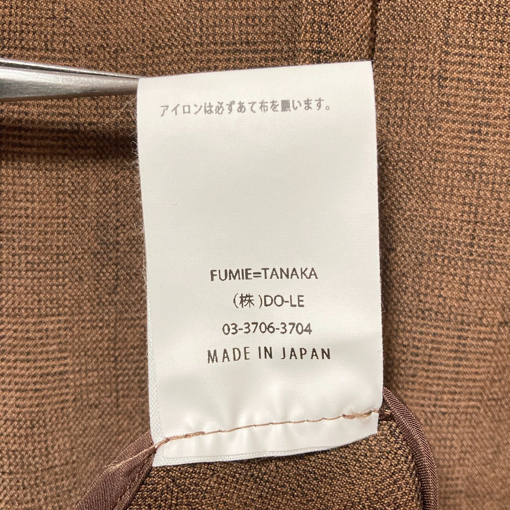 フミエタナカ ボックスプリーツワイドパンツ