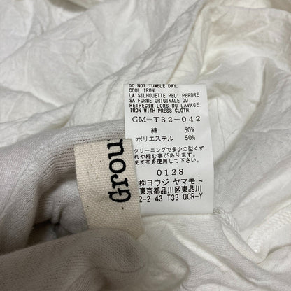 ヨウジヤマモト Button opened dig ロングプルオーバー