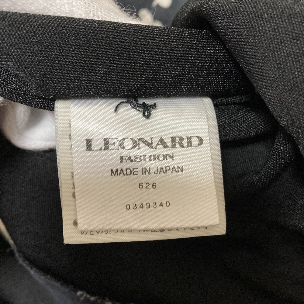レオナールファッション フラワーシフォンカーディガン