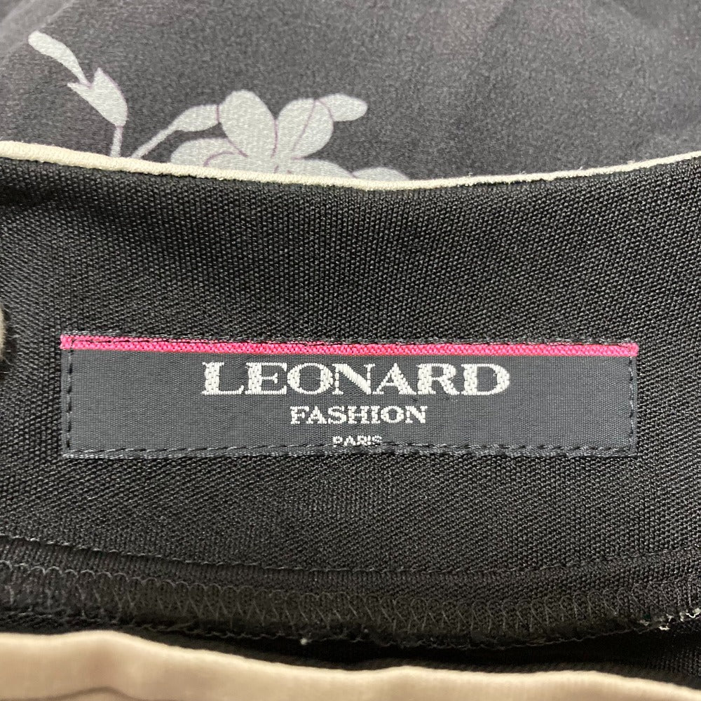 レオナールファッション フラワーシフォンカーディガン