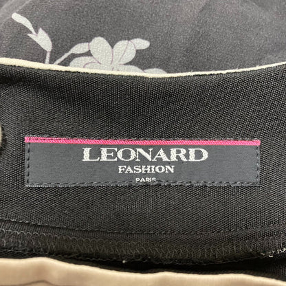 レオナールファッション フラワーシフォンカーディガン