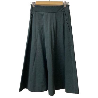 マーガレットハウエル FINE WOOL COTTON TWILL フレアスカート