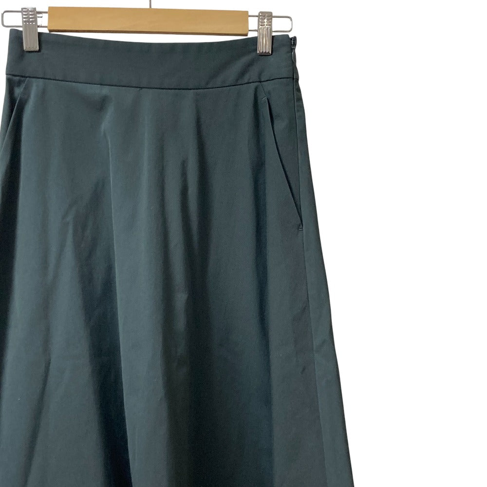 マーガレットハウエル FINE WOOL COTTON TWILL フレアスカート