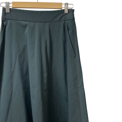マーガレットハウエル FINE WOOL COTTON TWILL フレアスカート