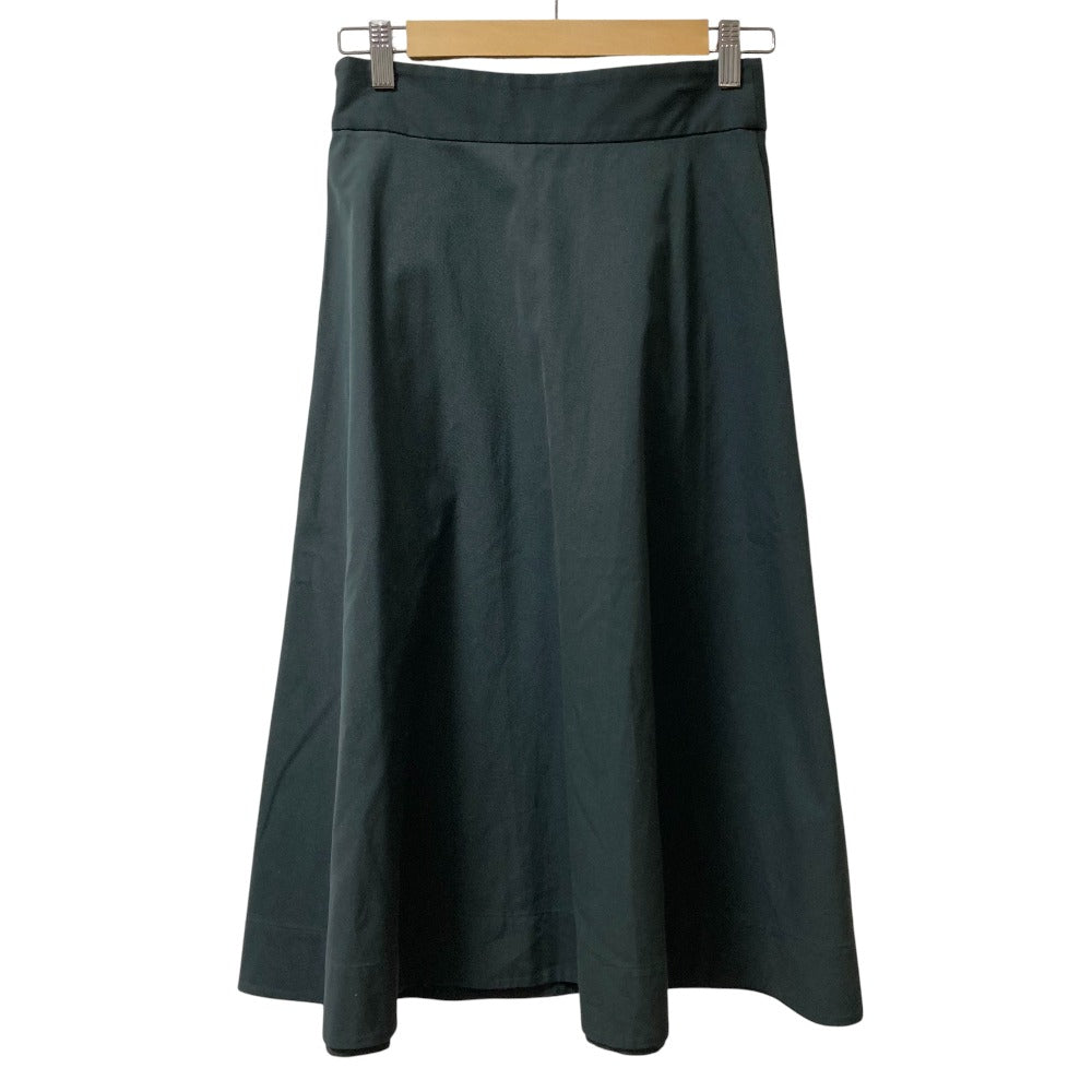 マーガレットハウエル FINE WOOL COTTON TWILL フレアスカート