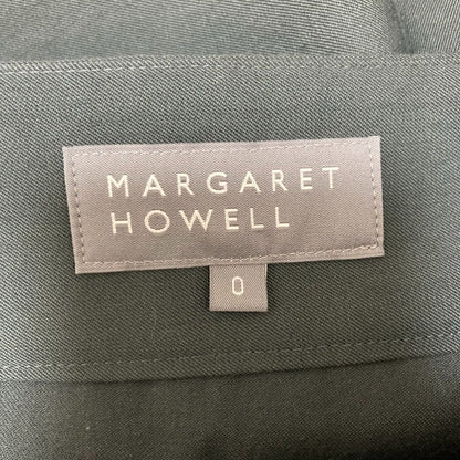 マーガレットハウエル FINE WOOL COTTON TWILL フレアスカート