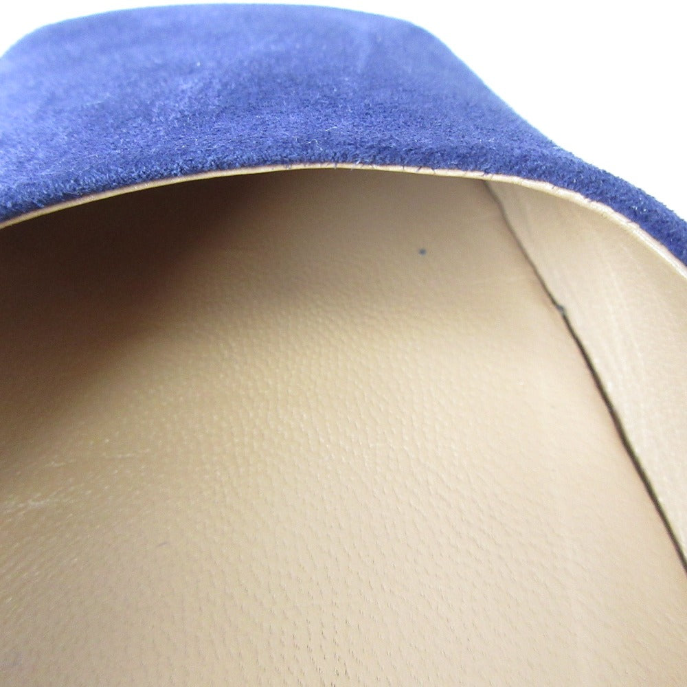 ペリーコ スエードスクエアトゥパンプス