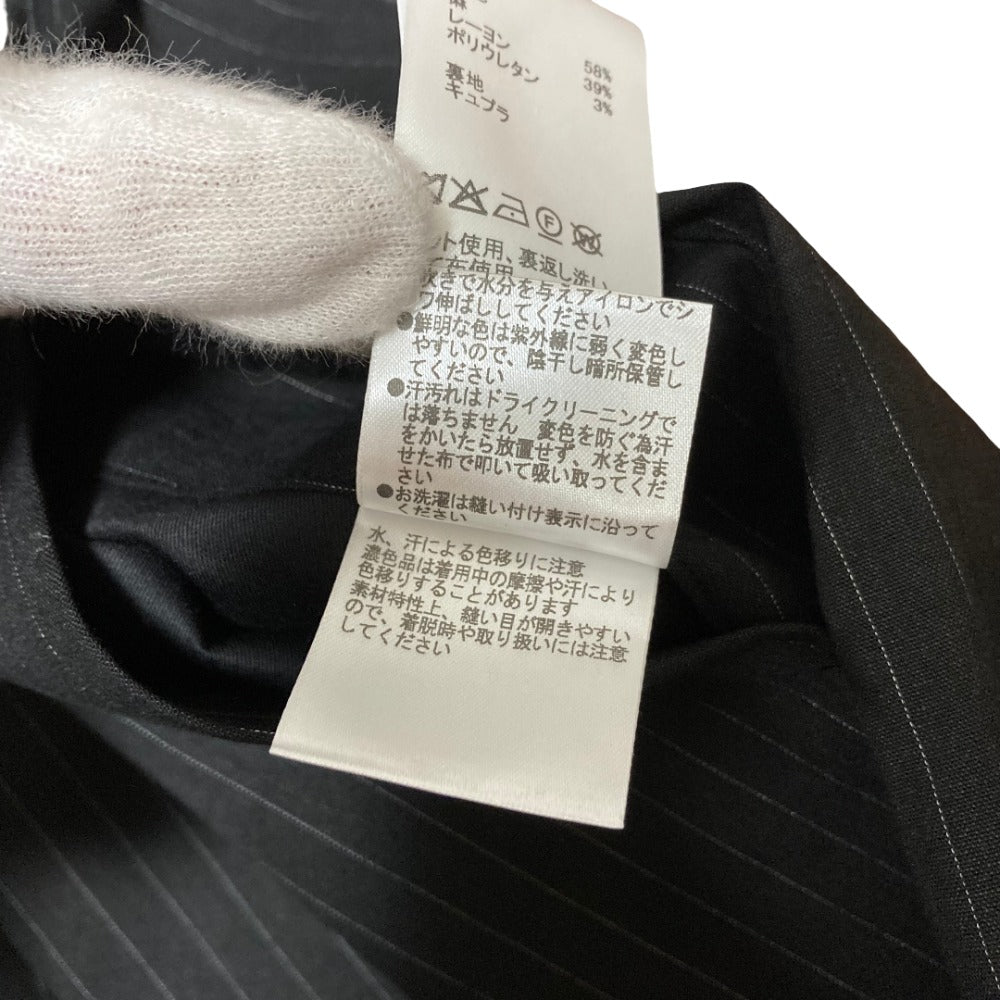 エディション リネンブレンドノーカラージャケットラップスカートセットアップ