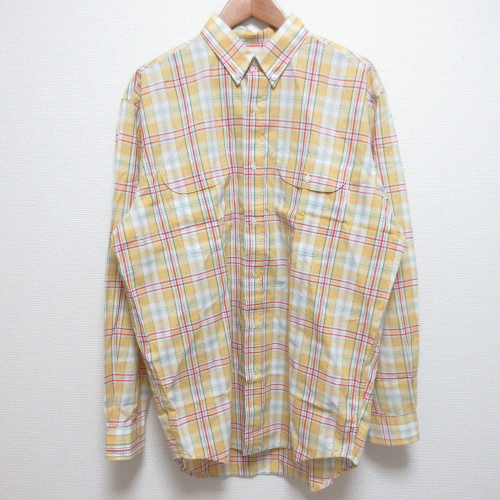 カールヘルム チェックコットンシャツ