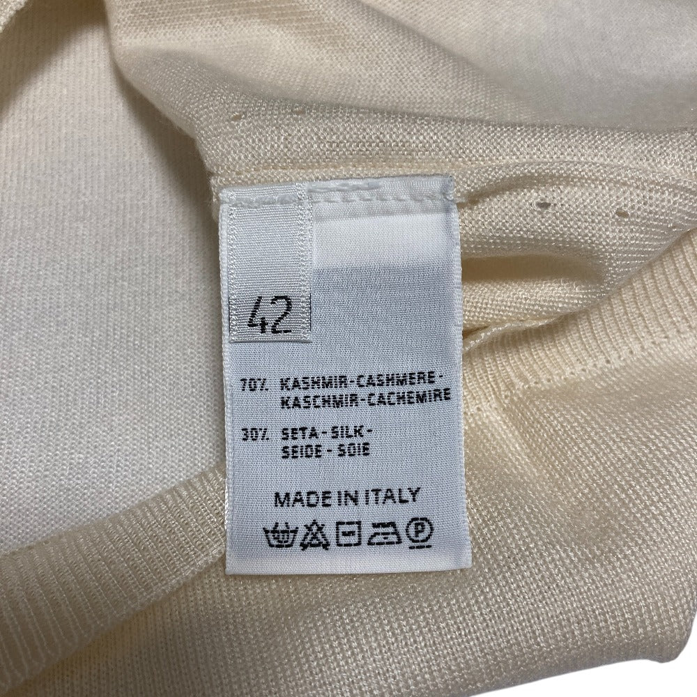 クルチアーニ カシミヤシルクブレンドニットカーディガン