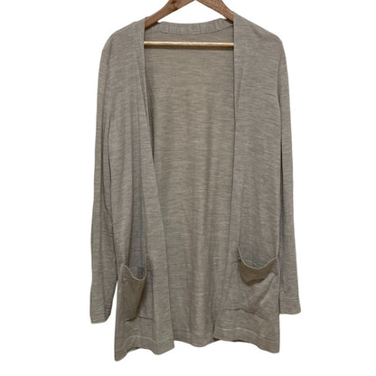 フォクシー Airy Long ウールロングニットカーディガン