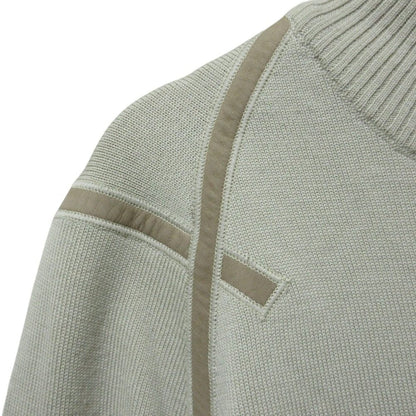 エルメス エルボーパッチニットジャケット