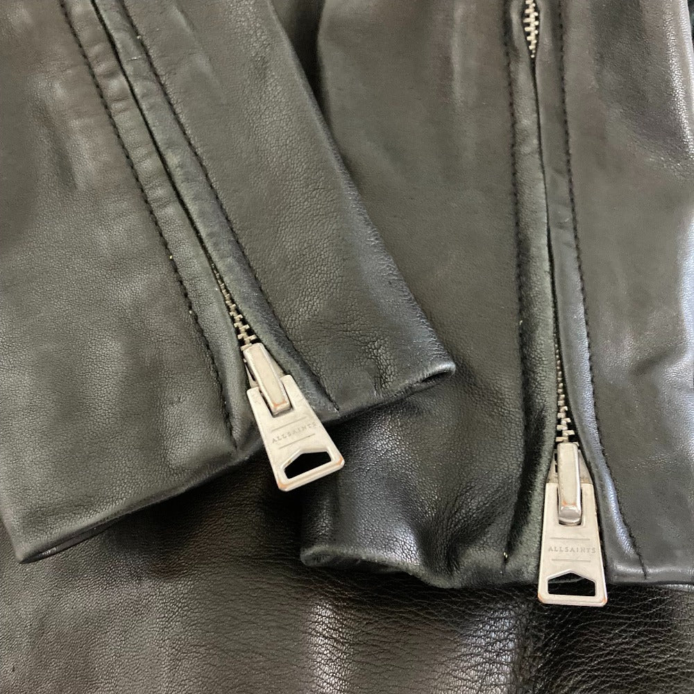 オールセインツ DALBY BIKER ラムレザージャケット