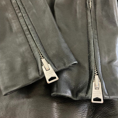 オールセインツ DALBY BIKER ラムレザージャケット