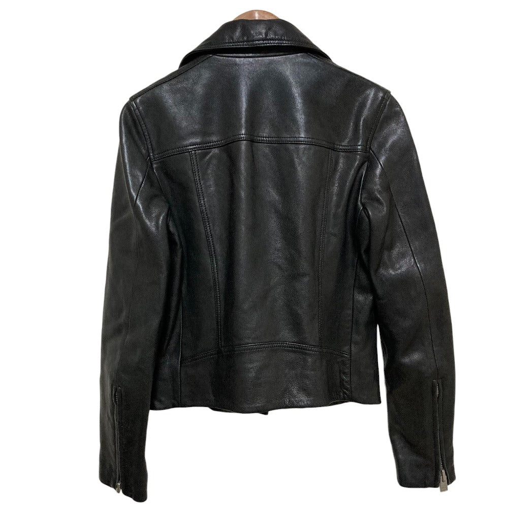 オールセインツ DALBY BIKER ラムレザージャケット
