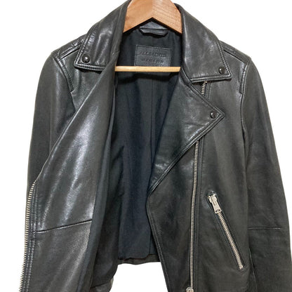オールセインツ DALBY BIKER ラムレザージャケット