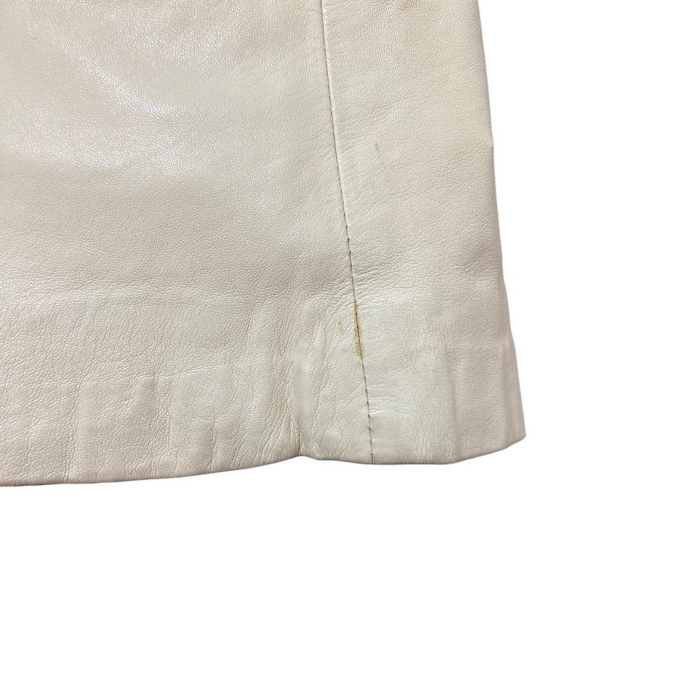 ロエベ ラムレザースカート