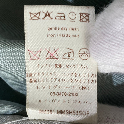 ルイヴィトン グラデーションシルクシャツ