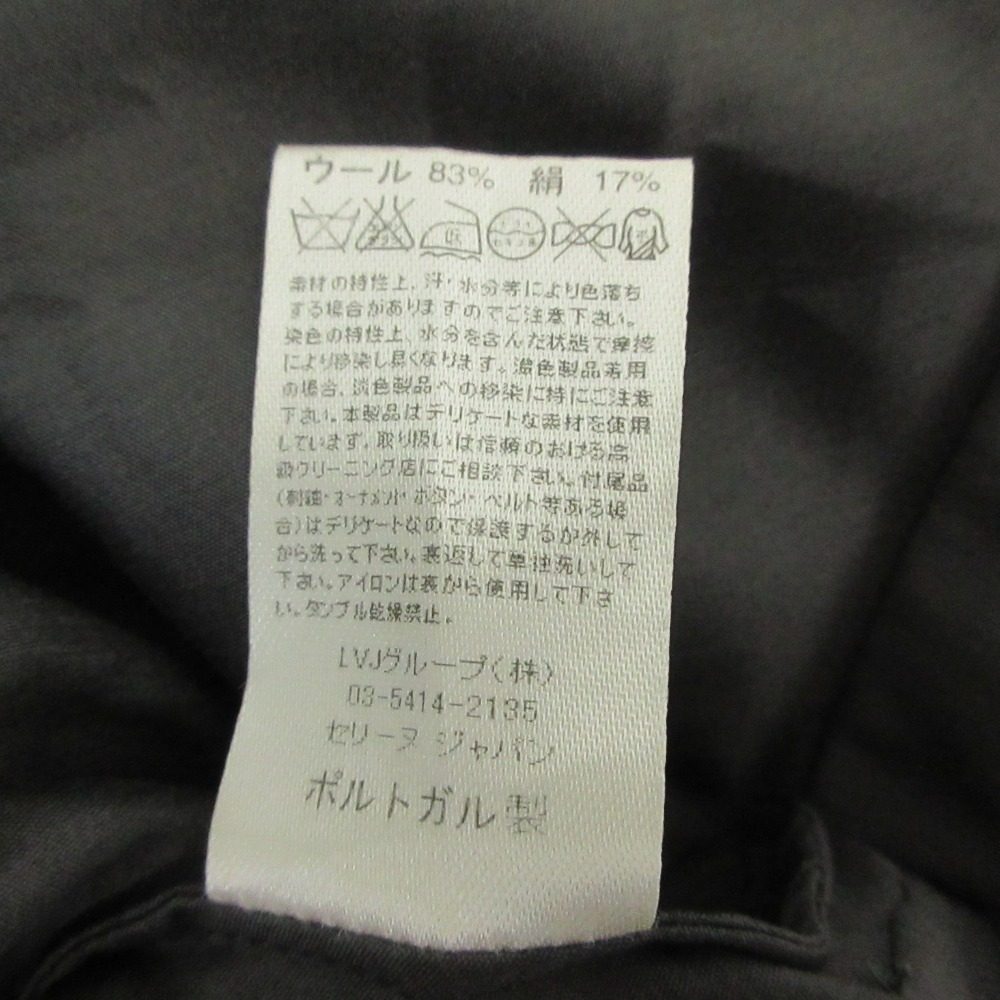 セリーヌ シルクブレンドシャツワンピース