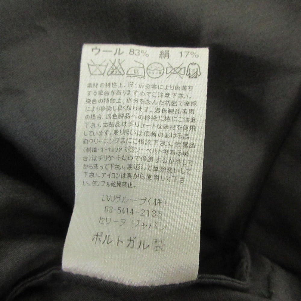 セリーヌ シルクブレンドシャツワンピース
