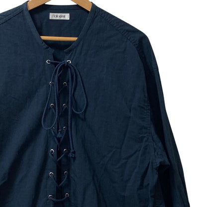CHASSE YEAGER JACKET レースアップロングスリーブブラウス