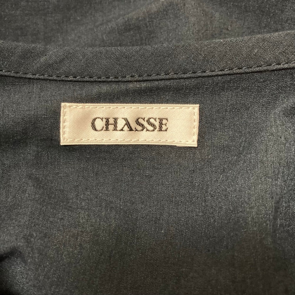 CHASSE YEAGER JACKET レースアップロングスリーブブラウス