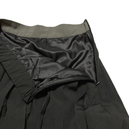ハレ アシンメトリーフレアロングスカート