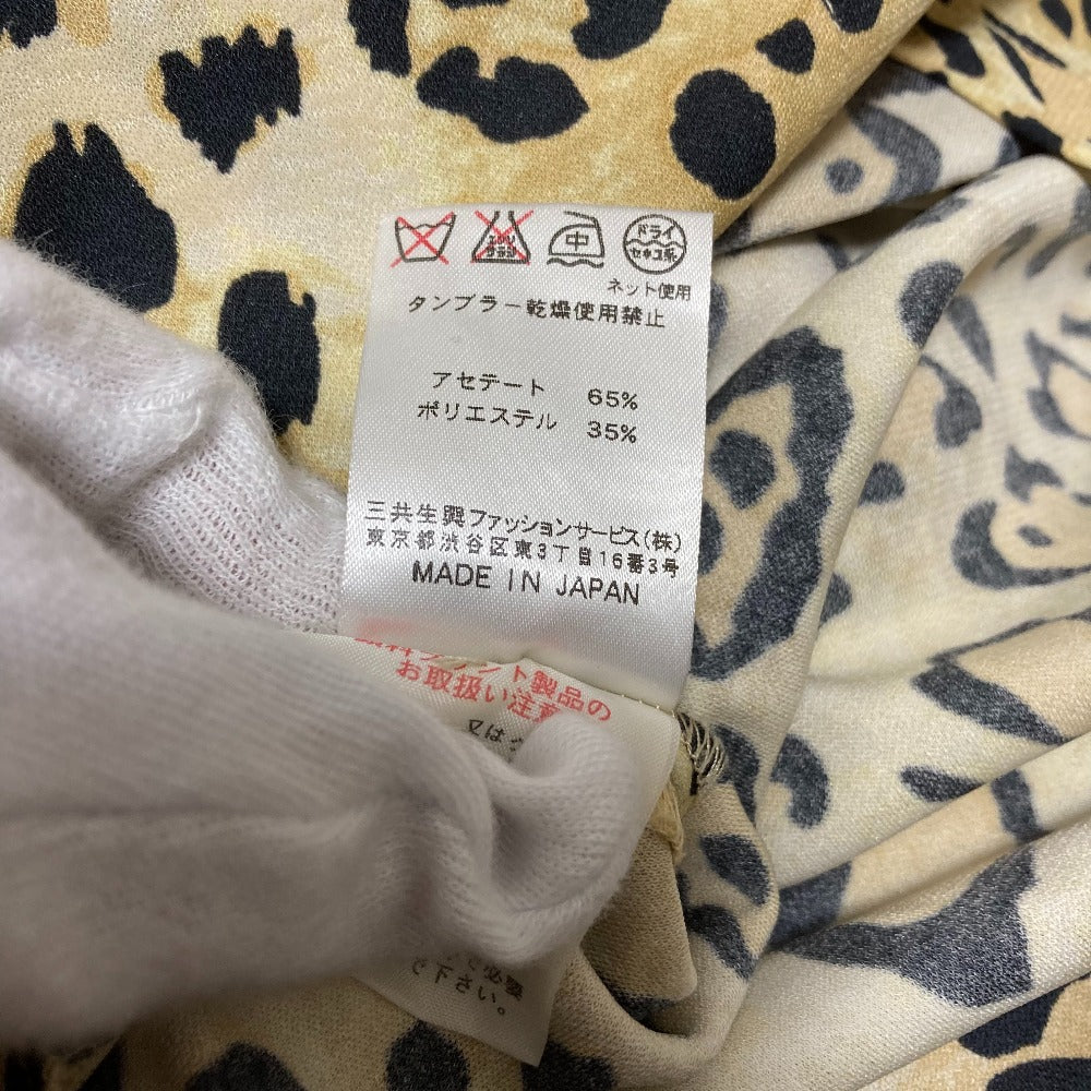 レオナール レオパード柄 カンカンカットソー