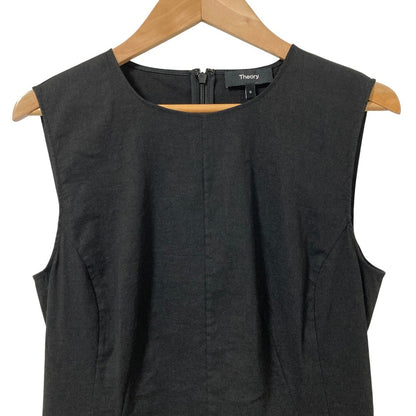 セオリー ECO CRUNCH WASH SEAM CREW NK DR ワンピース