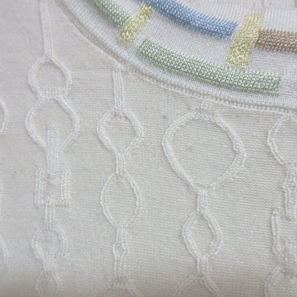 エルメス Do Re Boucles カシミヤシルクニットトップス