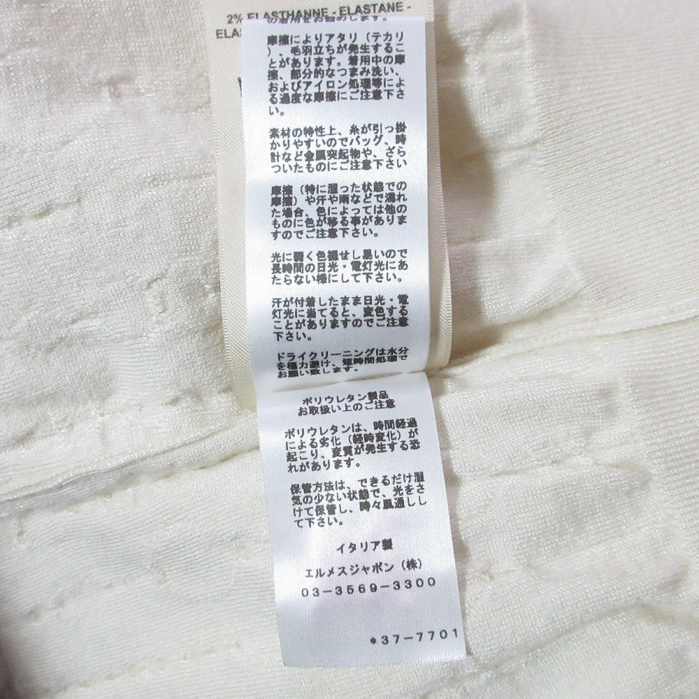 エルメス Do Re Boucles カシミヤシルクニットトップス