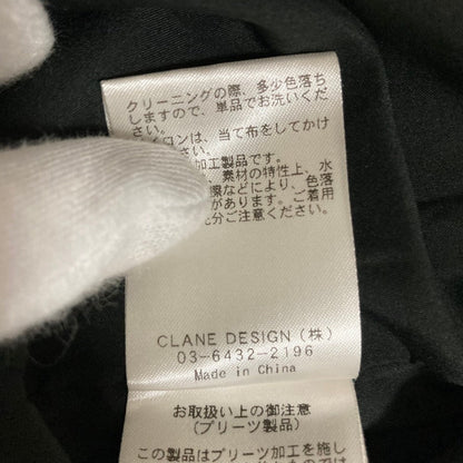 クラネ CONSTRUCTIVE PLEATS スカート