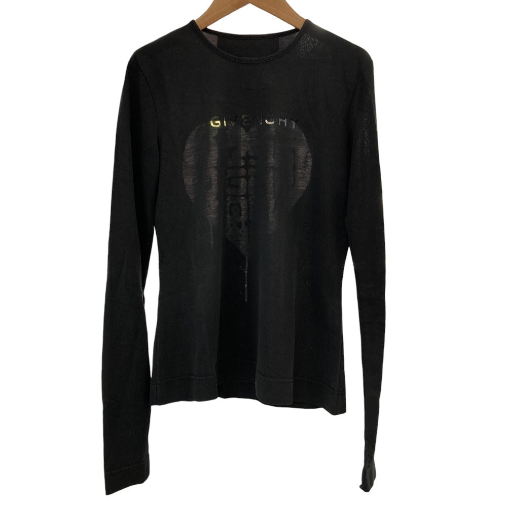 ジバンシィ シアー切替ロングスリーブTシャツ