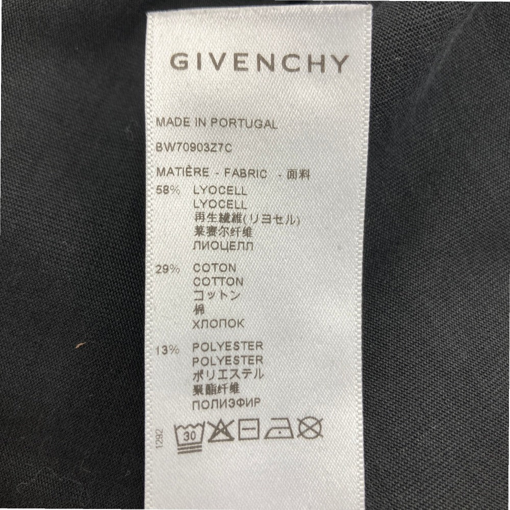 ジバンシィ シアー切替ロングスリーブTシャツ