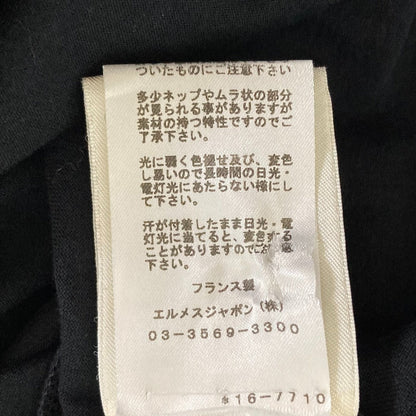 エルメス エンブロイダリーポケット コットンワンピース38