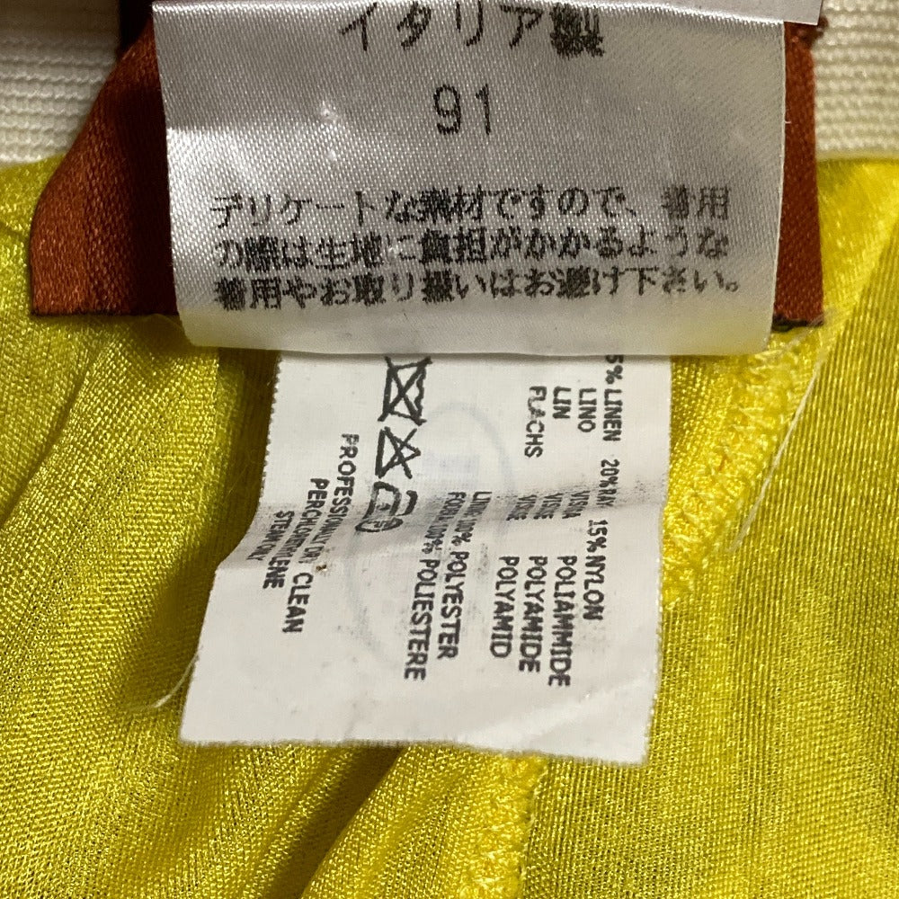 ミッソーニ シェブロン リネン ニットスカート