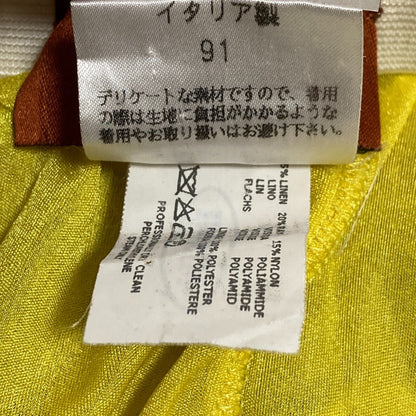 ミッソーニ シェブロン リネン ニットスカート