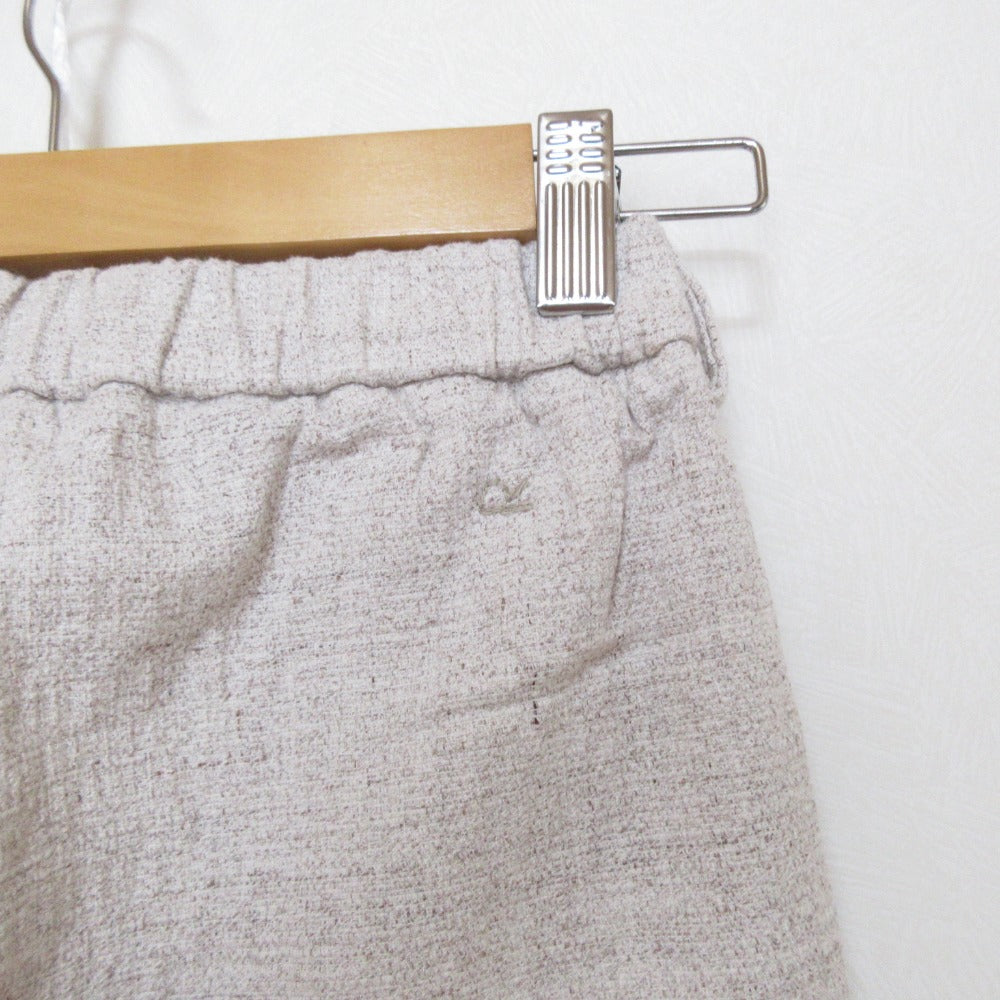 フォーティファイブアール コットンリネンストレッチテーパードパンツ